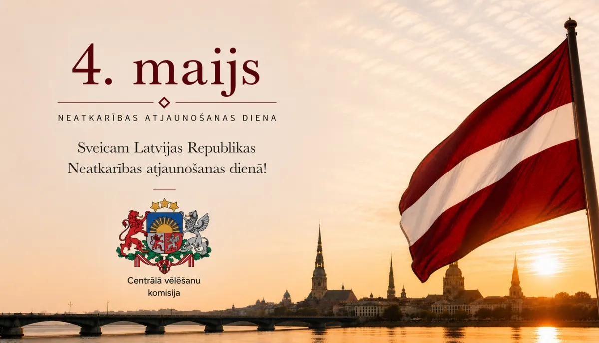 4. maijs — Latvijas Republikas Neatkarības atjaunošanas diena