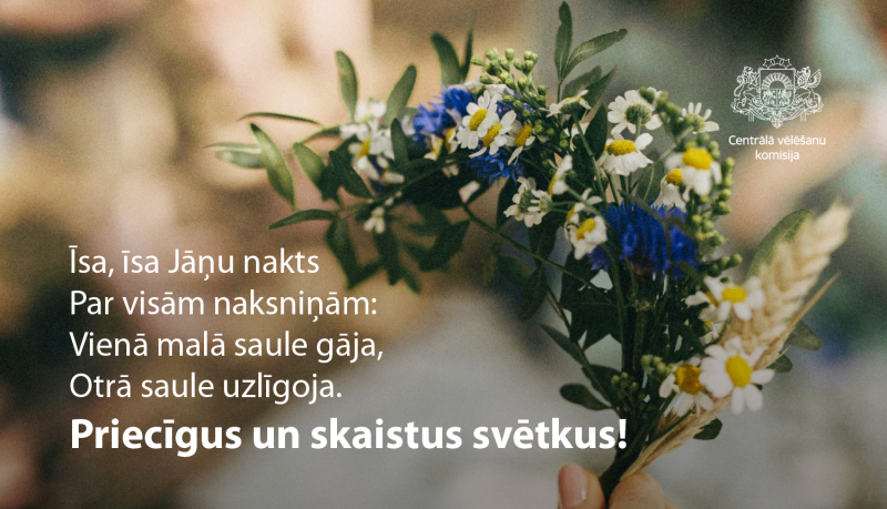 Ziedu vainadziņš un teksts