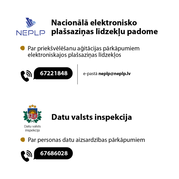 Kur ziņot par pārkāpumu