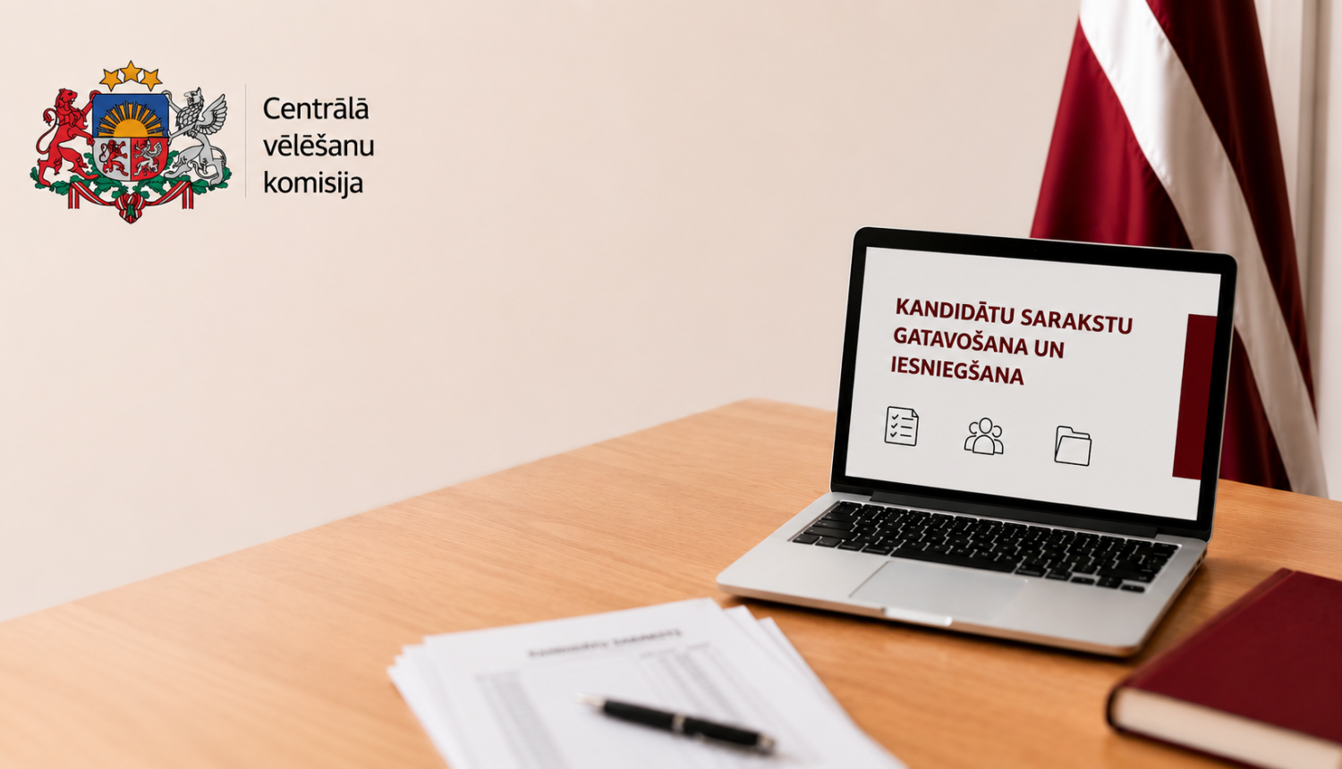 Kandidātu sarakstu iesniegšana