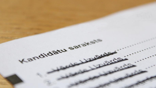 No 13.Saeimas kandidātu sarakstiem izsvītro arī "No sirds Latvijai" deputātu kandidātu