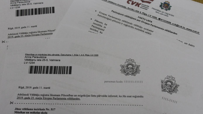 Pilsonības un migrācijas lietu pārvalde šonedēļ sāks paziņojumu vēlētājiem par Eiropas Parlamenta vēlēšanām izsūtīšanu