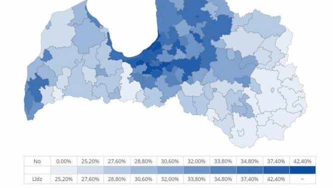 EP vēlēšanās piedalījušies 33,47 % vēlētāju (25.05.2019. plkst. 23.30)