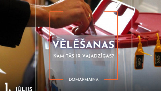 Sarunu festivālā "LAMPA" CVK aicina uz domapmaiņu "Vēlēšanas. Kam tās ir vajadzīgas?"