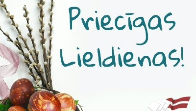 Priecīgas Lieldienas!