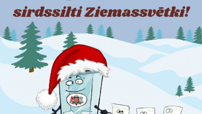 CVK vēl priecīgus Ziemassvētkus!