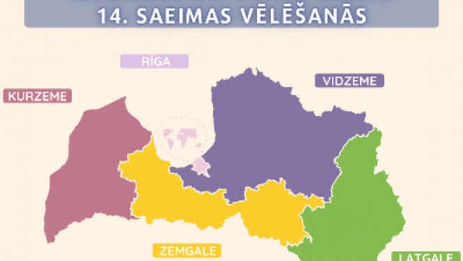 Turpina palielināties Saeimas vēlēšanās Rīgas apgabalā ievēlamo deputātu skaits