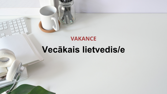 Pieteikšanās uz amatu: Vecākais lietvedis