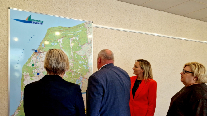 Centrālās vēlēšanu komisijas tikšanās ar Ventspils novada pašvaldības domes vadību un vēlēšanu komisijas pārstāvjiem