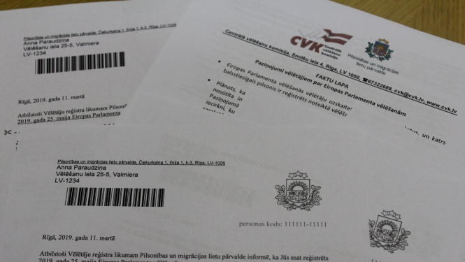Pilsonības un migrācijas lietu pārvalde šonedēļ sāks paziņojumu vēlētājiem par Eiropas Parlamenta vēlēšanām izsūtīšanu