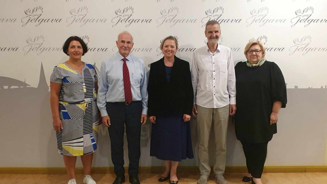 CVK tikšanās ar Jelgavas valstspilsētas domes un Vēlēšanu komisijas pārstāvjiem