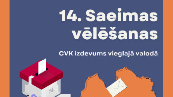 Par 14. Saeimas vēlēšanu balsošanas kārtību var lasīt arī vieglajā valodā