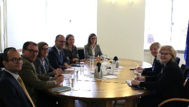 CVK pirms 14. Saeimas vēlēšanām tiekas ar EDSO pārstāvjiem