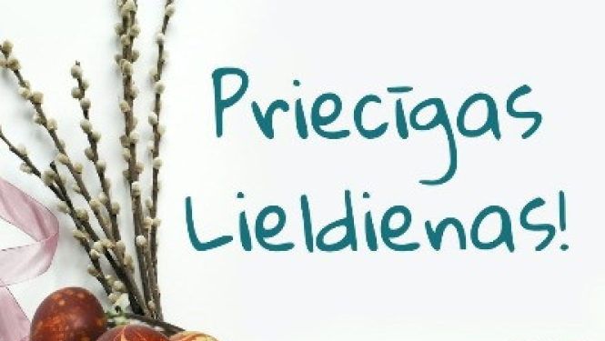Priecīgas Lieldienas!