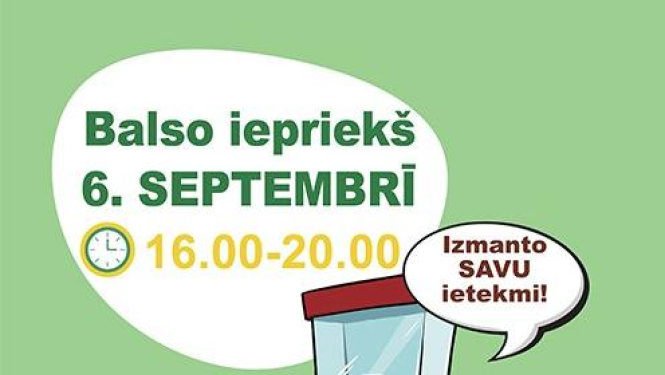 Pirmdien sākas iepriekšējā balsošana 11. septembra Varakļānu novada domes un Rēzeknes novada domes vēlēšanās