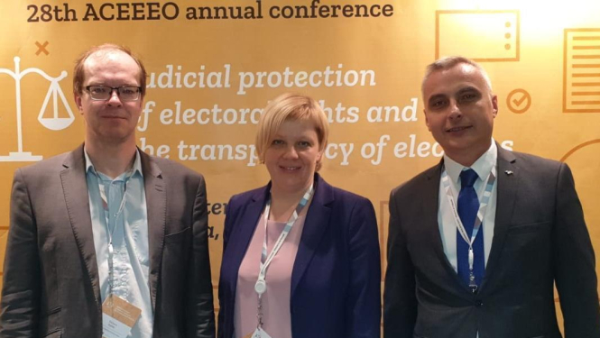 CVK priekšsēdētāju Kristīni Bērziņu ievēl ACEEEO Izpildpadomē