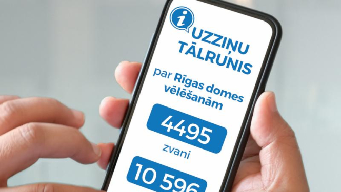 CVK uzziņu tālrunis par Rīgas domes vēlēšanām apkalpoja 4495 zvanus
