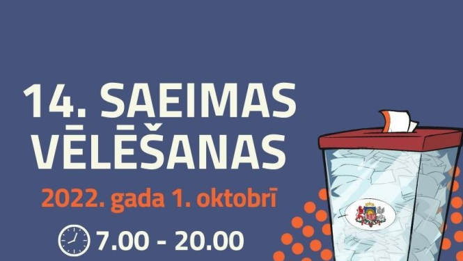 1. oktobrī – gads līdz 14. Saeimas vēlēšanām