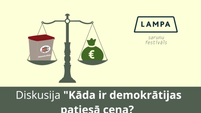 Centrālā vēlēšanu komisija sarunu festivālā LAMPA aicina uz diskusiju “Kāda ir demokrātijas patiesā cena?”