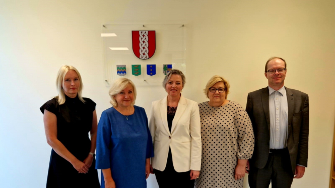 CVK tikšanās ar Ropazu novada pašvaldības domes priekšsēdētāju un Vēlēšanu komisijas priekšsēdētāju