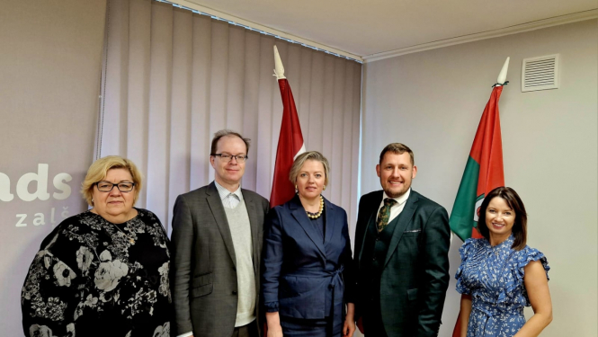 CVK tikšanās ar Olaines novada Vēlēšanu komisiju