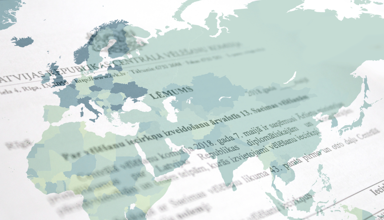 13.Saeimas vēlēšanām ārvalstīs izveido 115 vēlēšanu iecirkņus 44 valstīs