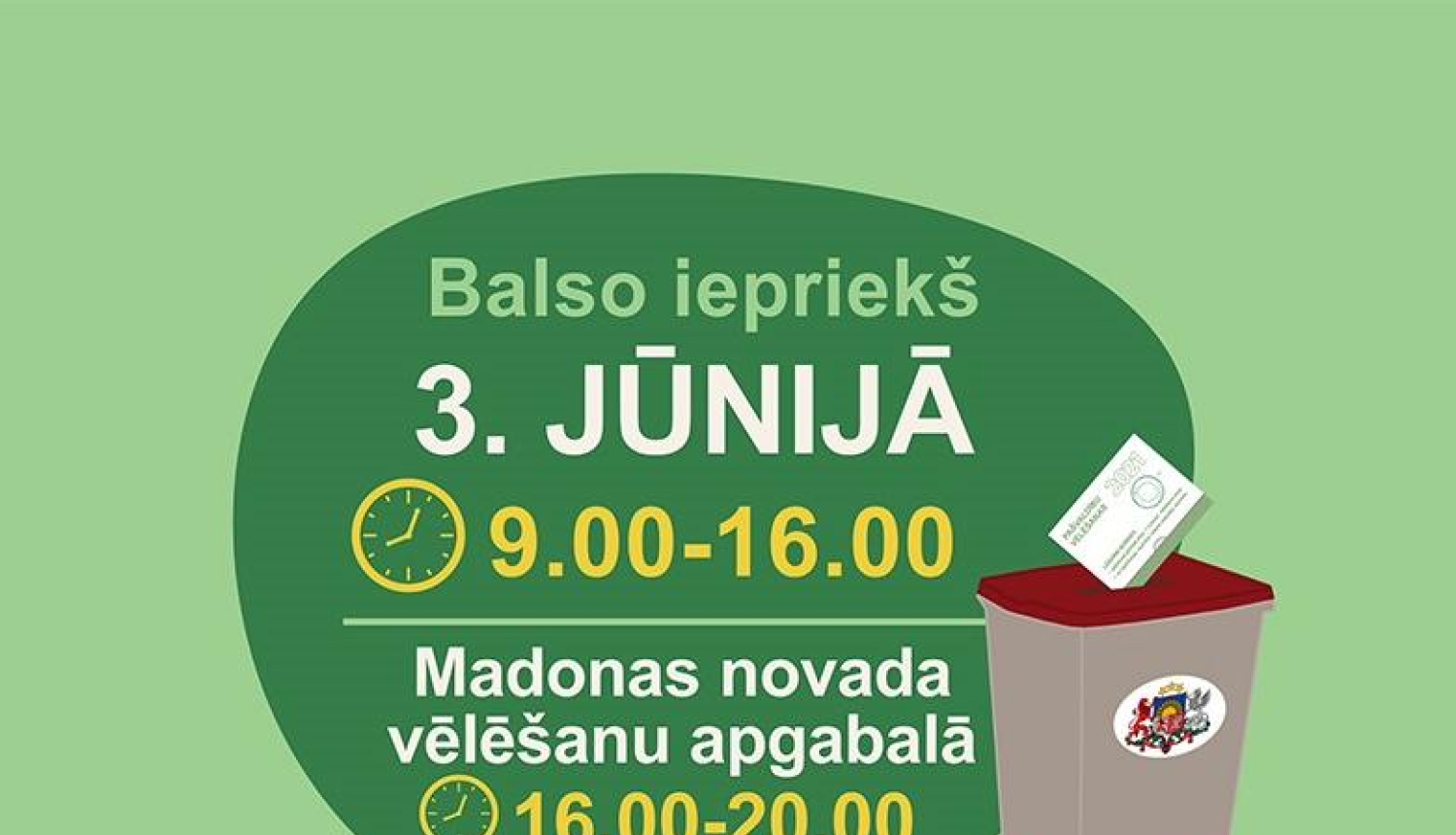 Ceturtdien turpināsies iepriekšējā balsošana pašvaldību vēlēšanās