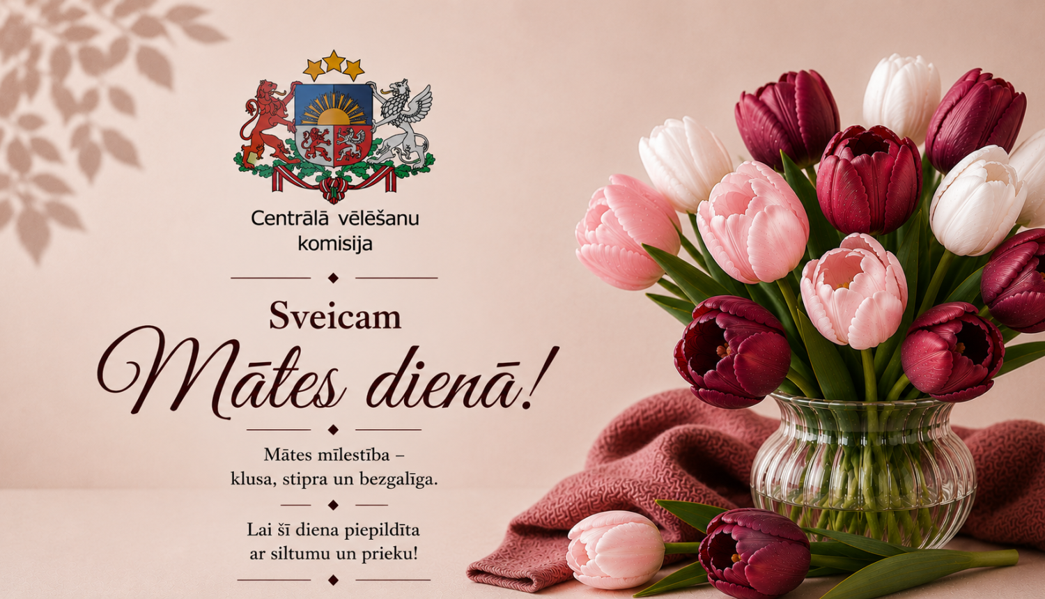 Sveicam Mātes dienā!