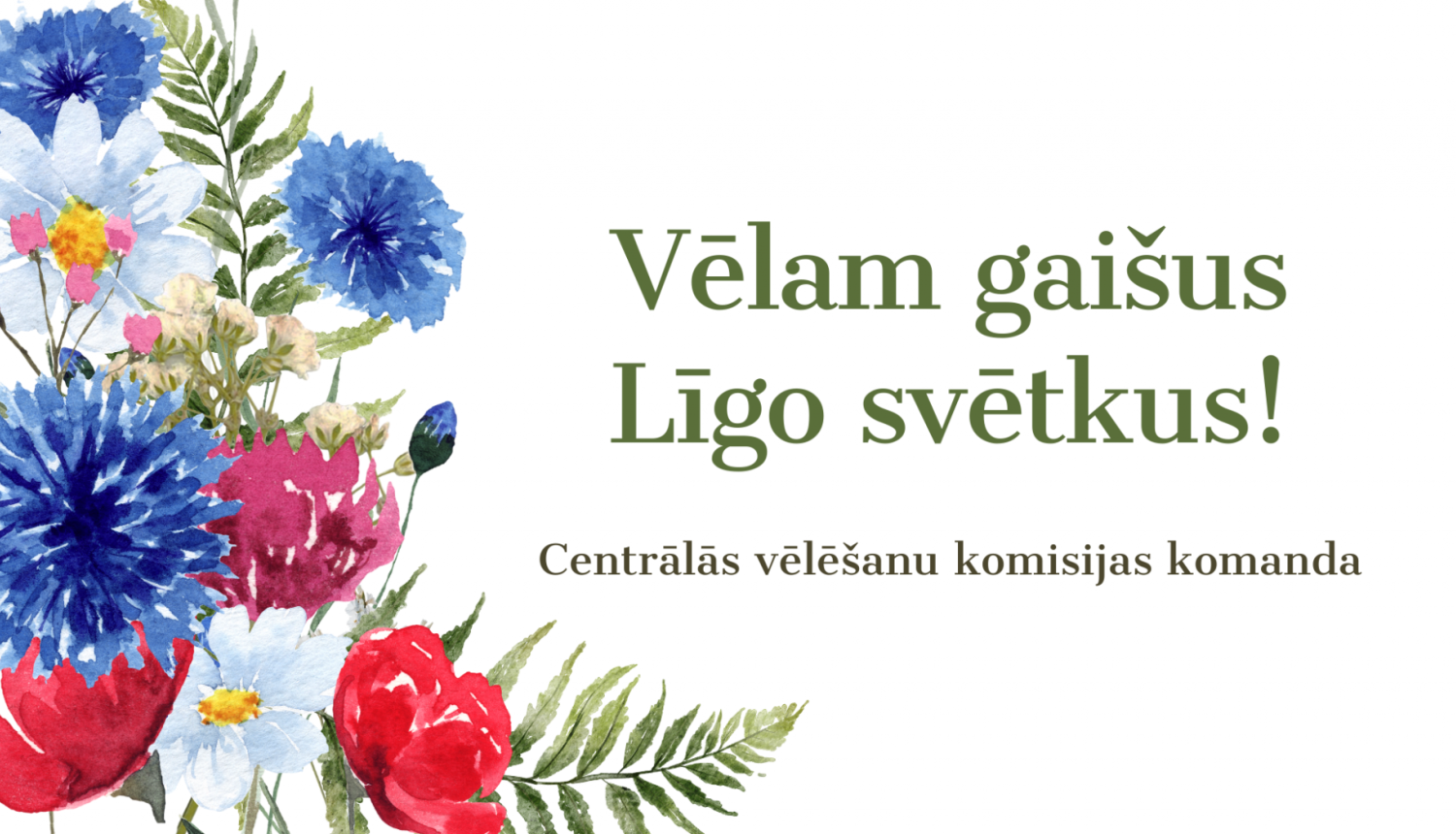 Līgo apsveikums