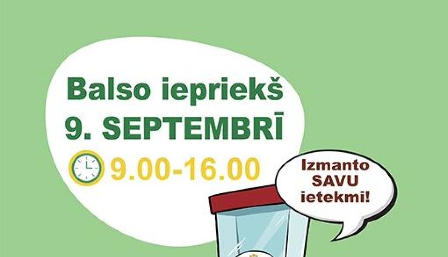 Ceturtdien turpināsies iepriekšējā balsošana Varakļānu novada domes un Rēzeknes novada domes vēlēšanās