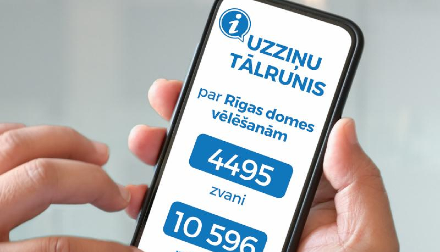CVK uzziņu tālrunis par Rīgas domes vēlēšanām apkalpoja 4495 zvanus