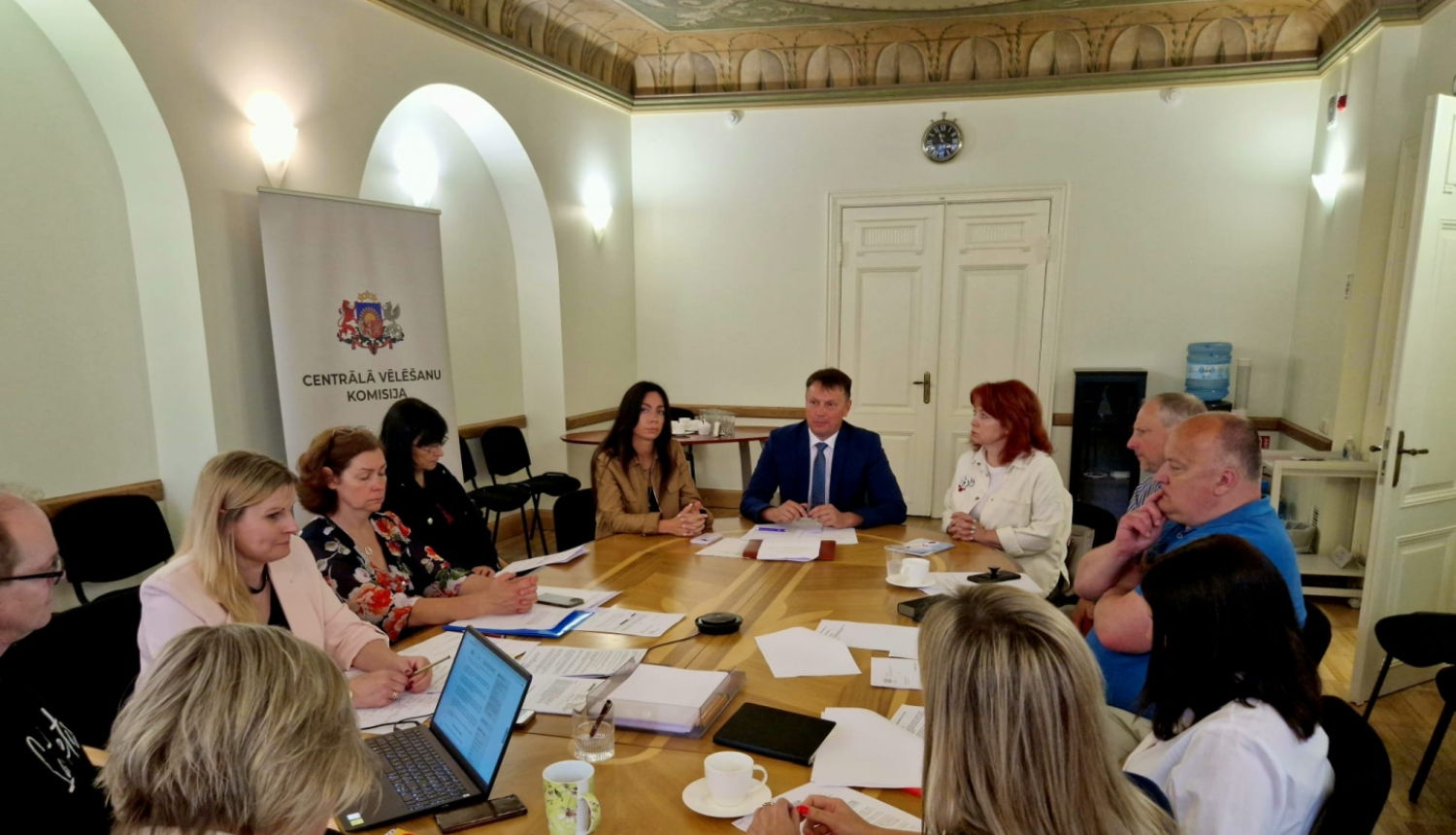 CVK komisijas sēde 2024. gada 6. jūlijā