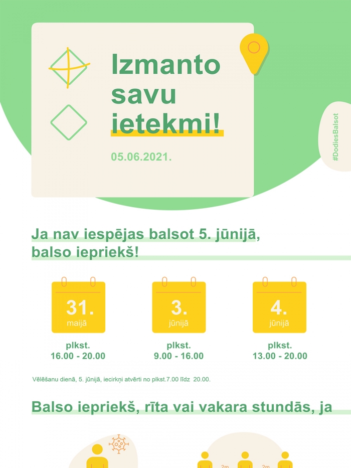 Infografika "Pieteikšanās balsot vēlētāja atrašanās vietā" 