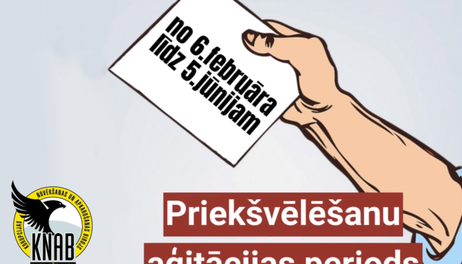 6. februārī Latvijā sākas priekšvēlēšanu aģitācijas periods pirms pašvaldību vēlēšanām