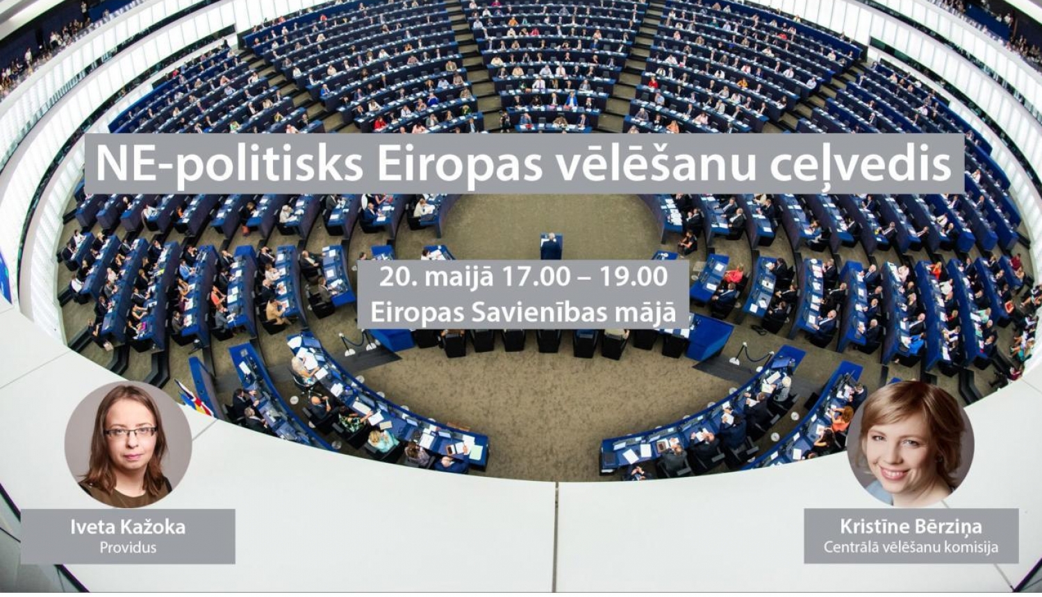 Ielūgums uz CVK un EP biroja Latvijā preses konferenci pirmdien, 20. maijā pl. 11.00