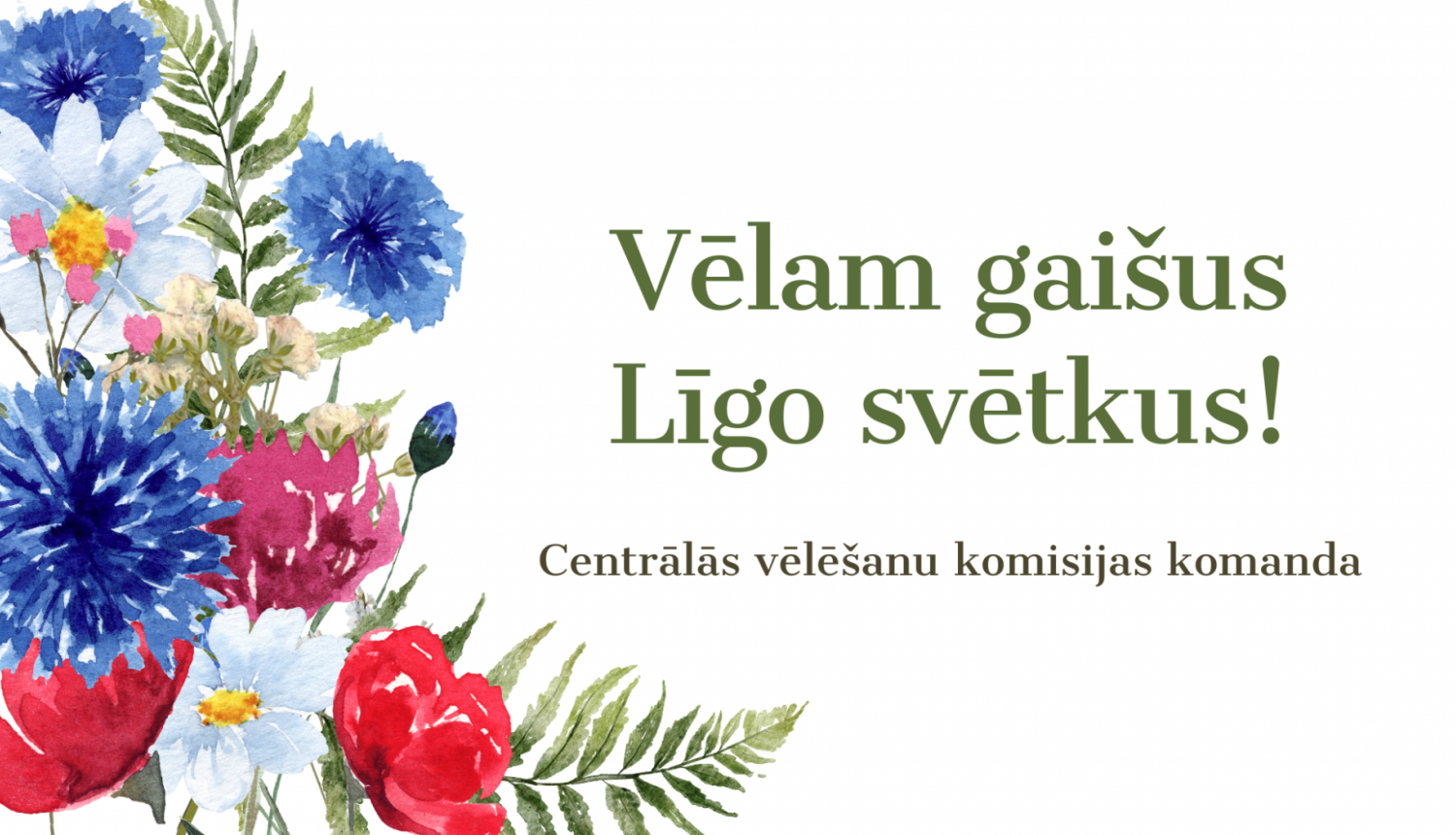 Līgo apsveikums